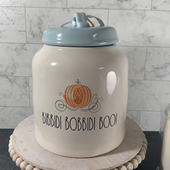 Rae Dunn BIBBIDI BOBBIDI BOO canister and mug - Picture 2 of 6